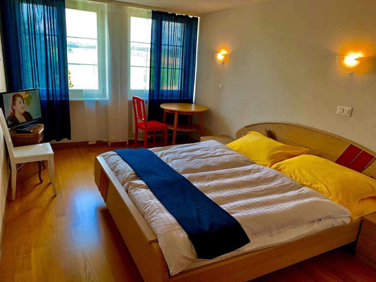 Hotel Lion D'Or Romont ภายนอก รูปภาพ